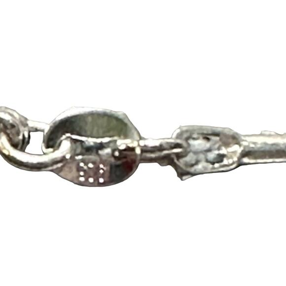 Coach - Paw Print pendant with .925 silver chain, EUC, fuchsia - Picture 4 of 6